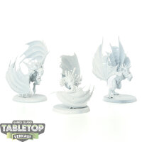 Flesh-eater Courts - 3 Crypt Flayers - grundiert