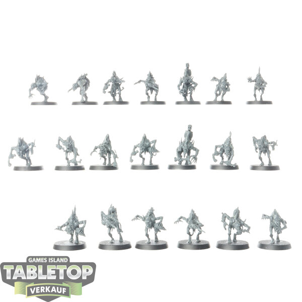 Flesh-eater Courts - 20 Crypt Ghouls - unbemalt