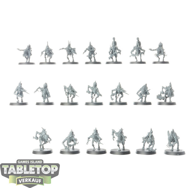 Flesh-eater Courts - 20 Crypt Ghouls - unbemalt