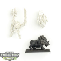 Orc & Goblin Tribes - Orc Shaman on a War Boar -...
