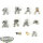 Grey Knights - 8x Grey Knights Brotherhood Terminator Squad - Bitz