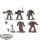 Dark Angels - 5x Terminator Squad - teilweise bemalt