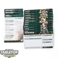 Chaos Knights - Index Cards 10th Edition - deutsch