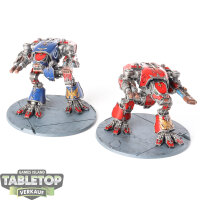Legion Imperiales - Warhound Scout Titans with...