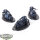 Space Marines - 3x Outriders - teilweise bemalt
