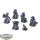 Space Marines - 5x Devastator Squad - teilweise bemalt