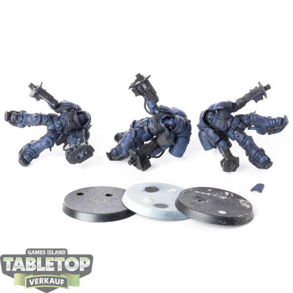 Space Marines - 3x Inceptor Squad - teilweise bemalt
