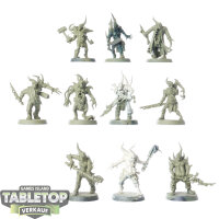 Death Guard - 10x Poxwalkers - teilweise bemalt