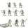 Death Guard - 10x Poxwalkers - teilweise bemalt