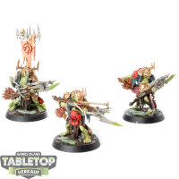 Orruk Warclans - 3x Man-Skewer Boltboyz - bemalt