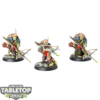 Orruk Warclans - 3x Man-Skewer Boltboyz - bemalt