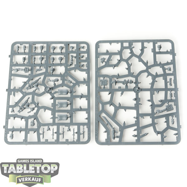 Astra Militarum - Cadian Upgrades Bits - im Gussrahmen