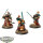Dark Angels - 3x Inner Circle Companions - bemalt