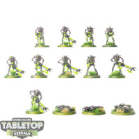 Necrons - 10x Necron Warriors  & 3x Scarab Swarm -...