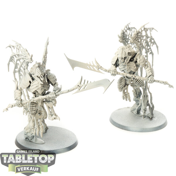 Ossiarch Bonereapers - 2 x Morghast Archai - teilweise bemalt
