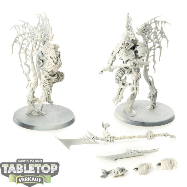 Ossiarch Bonereapers - 2 x Morghast Archai - teilweise bemalt