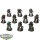 Dark Angels - 10 x Hellblaster Squad - teilweise bemalt