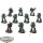 Dark Angels - 10 x Intercessor Squad - teilweise bemalt