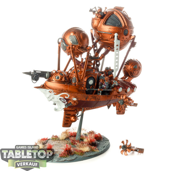 Kharadron Overlords - Arkanaut Frigate - teilweise bemalt