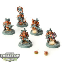 Kharadron Overlords - 5 x Grundstok Thunderers - bemalt