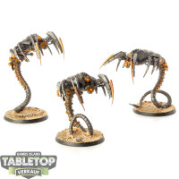 Necrons - 3 x Canoptek Wraiths - bemalt