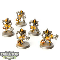 Necrons - 5 x Immortals - teilweise bemalt