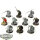 Orruk Warclans - 10 x Gutrippaz - teilweise bemalt