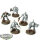 Space Marines - 5 x Terminator Assault Squad klassisch - teilweise bemalt