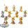 Thousand Sons - 10 x Rubric Marines - teilweise bemalt