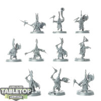 Fyreslayers - 10x Vulkite Berzerkers - unbemalt