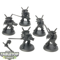 Grey Knights - 5x Grey Knights Interceptor Squad - grundiert