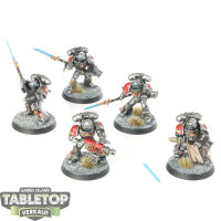 Grey Knights - 5x Grey Knights Strike Squad - bemalt