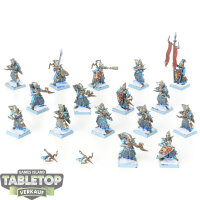 Dark Elves - 16x Dark Elf Warrior Regiment - Crossbowmen...