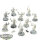 Thousand Sons - 10 Tzaangors - teilweise bemalt