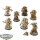 Death Guard - 7 Plague Marines - bemalt