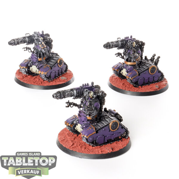 Adeptus Mechanicus - 3 Kataphron Breachers - bemalt