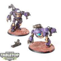 Adeptus Mechanicus - 2 Kastelan Robots - bemalt
