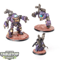 Adeptus Mechanicus - 2 Kastelan Robots - bemalt