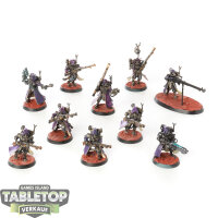 Adeptus Mechanicus - 10 Skitarii Vanguard - bemalt