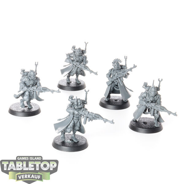 Adeptus Mechanicus - 5 Skitarii Vanguard - unbemalt