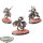 Adeptus Mechanicus - 3 Serberys Sulphurhounds - bemalt
