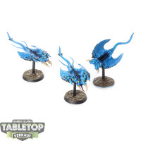 Disciples of Tzeentch - 3 Screamers - bemalt