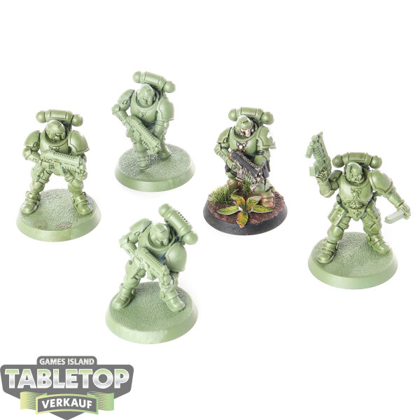 Space Marines - 5x Reiver Squad - teilweise bemalt