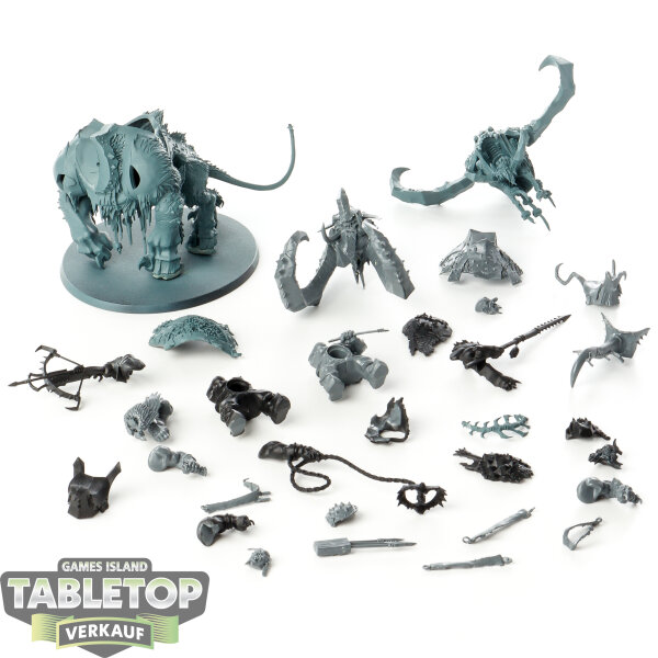 Ogor Mawtribes - Stonehorn Beastriders - grundiert
