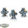 Space Marines - 3x Aggressor Squad - teilweise bemalt