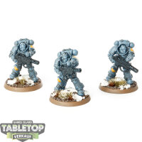Space Marines - 3x Primaris Eradicators - teilweise bemalt
