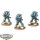 Space Marines - 3x Primaris Eradicators - teilweise bemalt