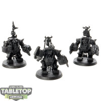 Orks - 3x Meganobz - grundiert