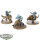 Space Wolves - 3x Thunderwolf Cavalry - grundiert