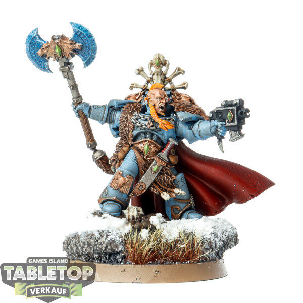 Space Wolves - Wolf Lord Krom - bemalt